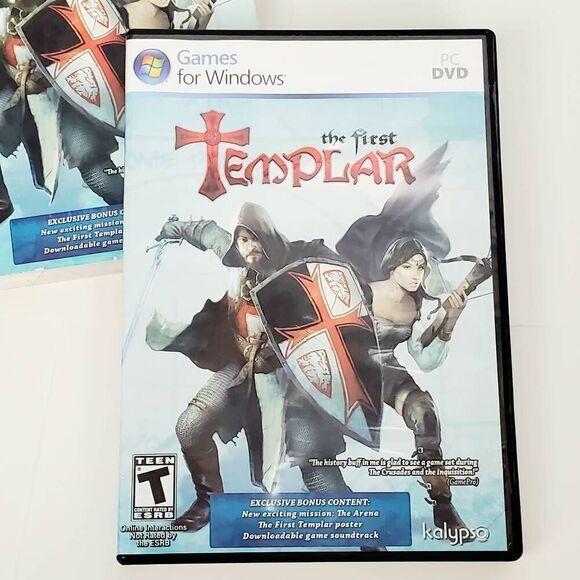 The First Templar Video Game [PC CD-ROM] - Picture 2 of 6
